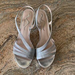 Nina Silver Sandal